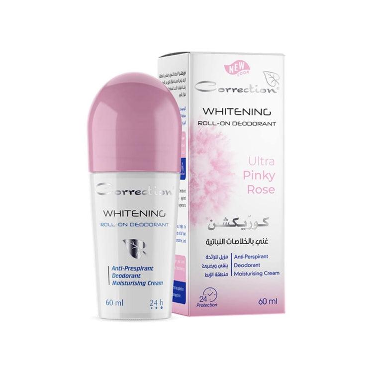Correction Whitening Roll-On Deodorant – Ultra Pinky Rose - 60ml