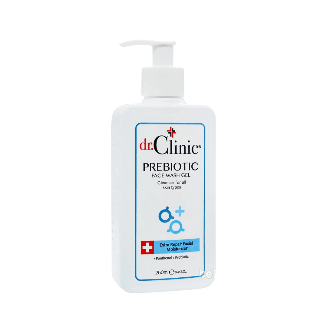 dr.Clinic Prebiotic Face Wash Gel Cleanser For All Skin Types - 250 ml