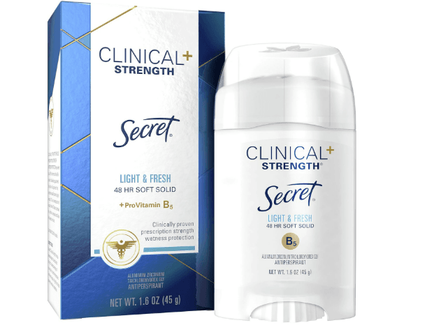 SECRET Clinical 72H Soft Solid Deodorant Light and Fresh - 45g