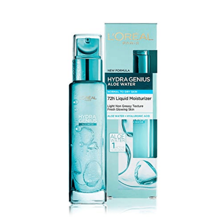 L'Oreal Hydra Genius Aloe Water Normal To Dry Skin Liquid Moisturizer- 70ml