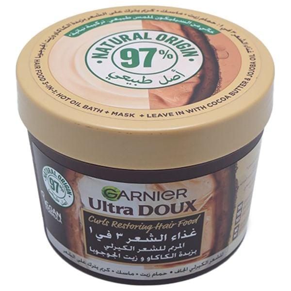 GARNIER Ultra Doux Hair Food Mask Cocoa Butter - 390ml