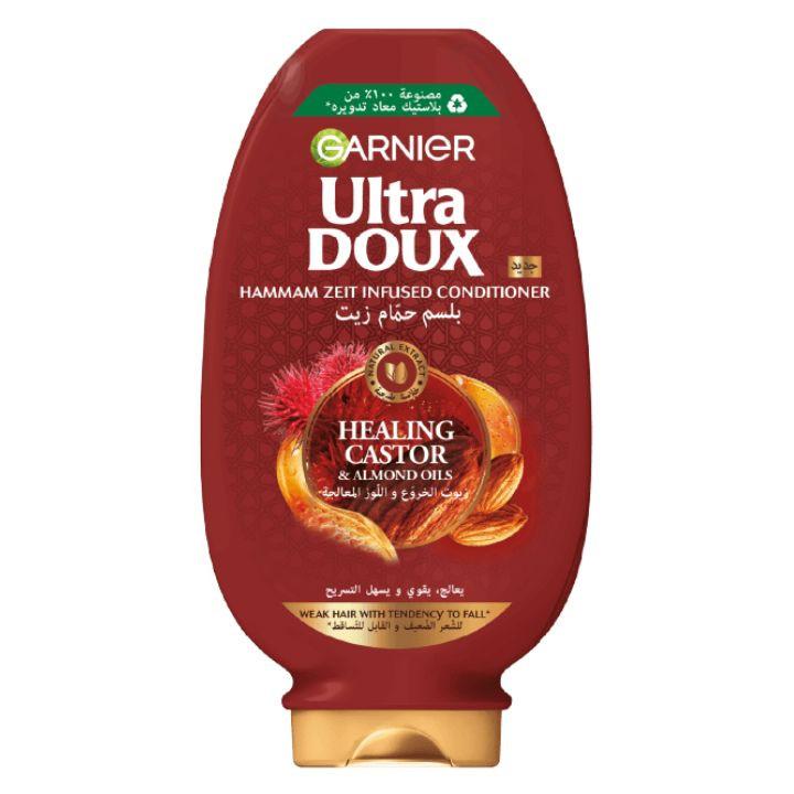 GARNIER Uultra Doux Restoring Castor & Almond Oils Conditioner - 360ml