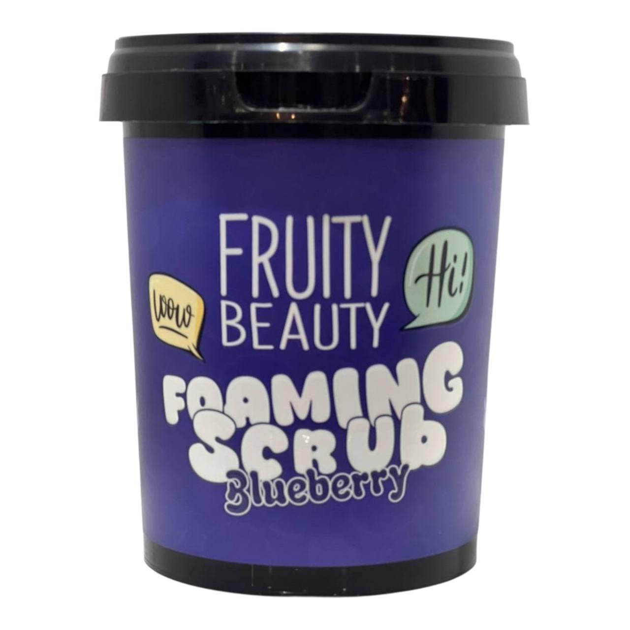 FRUITY BEAUTY Foaming Scrub Blueberry - 600ml