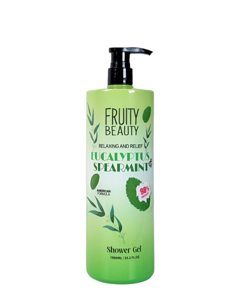 FRUITY BEAUTY Eucalyptus & Spearmint Shower Gel - 1000ml
