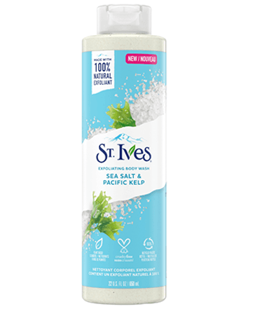 st ives body wash sea salt