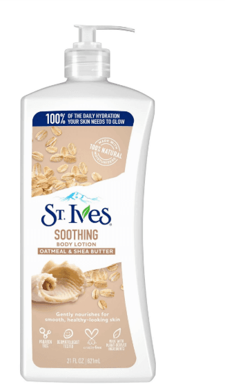 ST.Ives Nourish & Soothe Oatmeal & Shea Butter Body Lotion - 621ml