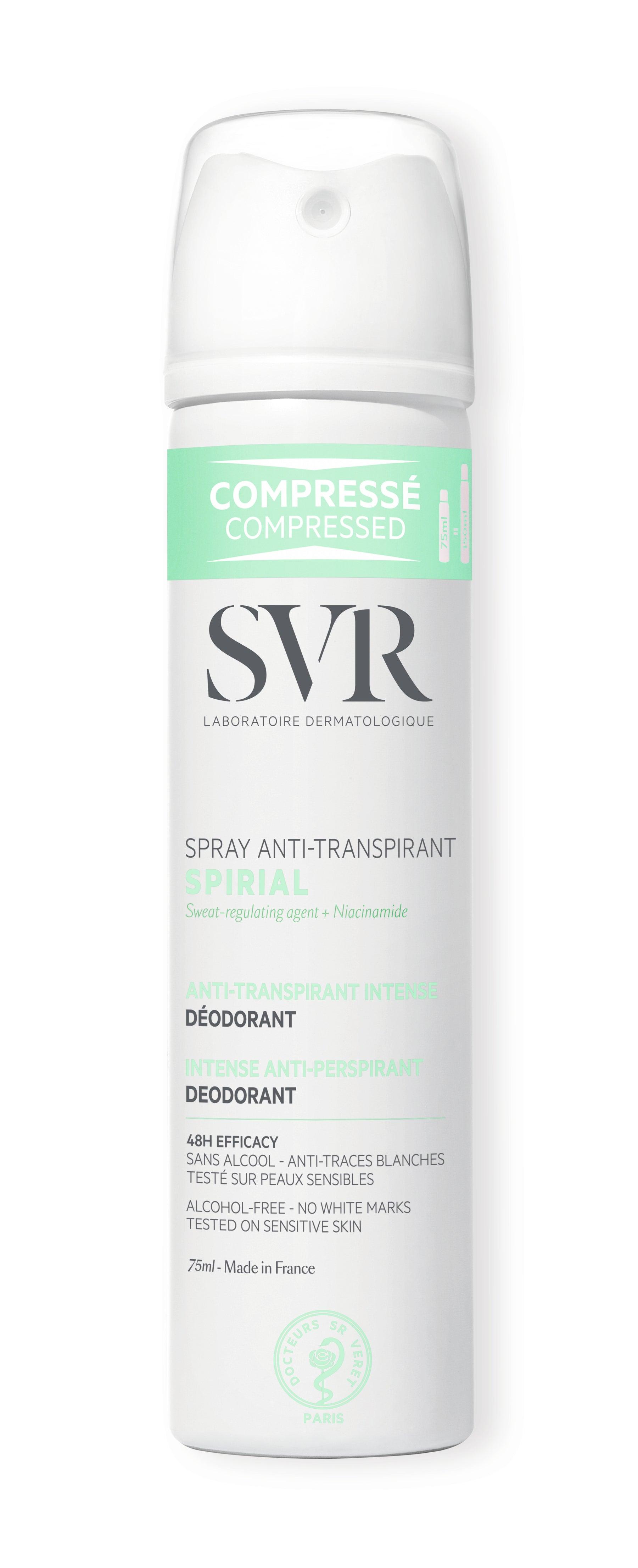SVR Spirial Deodorant Anti-Perspirant Spray - 75ml