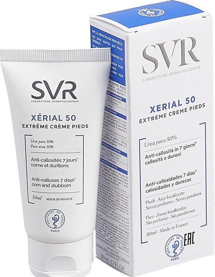 SVR Xerial 50 Extreme Foot Cream - 50ml