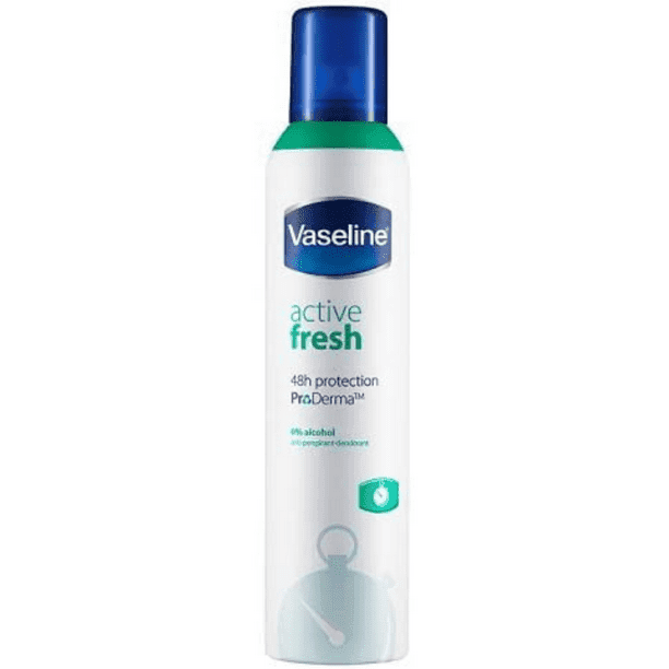 Vaseline Active Fresh 48H Deodorant Spray - 250ml