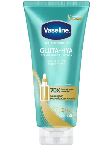 Vaseline GLUTA- HYA Serum Burst Lotion Smoothing Perfector - 300ml.