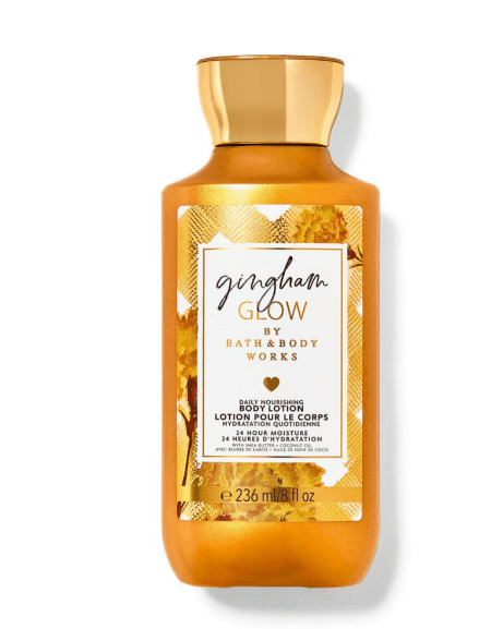 BATH & BODY gingham glow lotion
