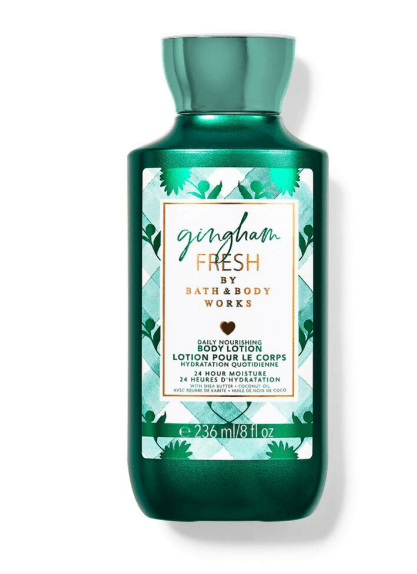 BATH & BODY gingham fresh lotion