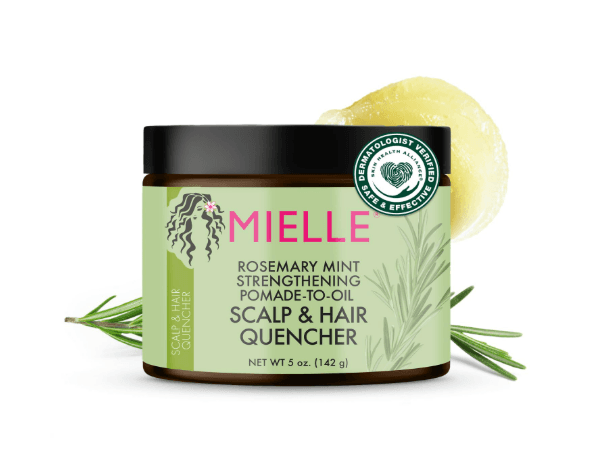MIELLE Rosemary Mint Hair Pomade to Oil Scalp & Hair Quencher - 142g