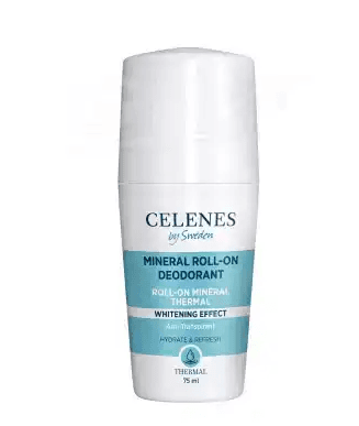 CELENES Mineral Roll-On Whitening Effect Unscented - 75ml