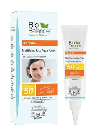 BioBalance Aknsun Mattifying Aqua Fusion SPF50 Dry Touch - 40