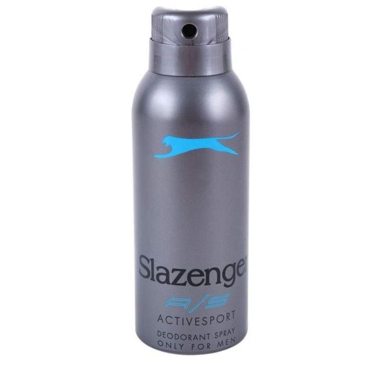 Slazenger Activ Sport Deodorant Spray for Men Turquoise-150 ml
