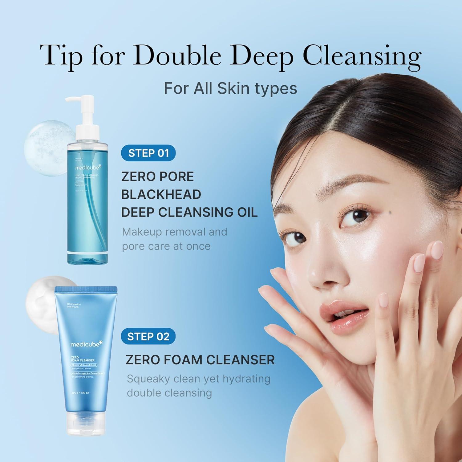 medicube Zero Pore Blackhead Cleansing Oil - 205ml