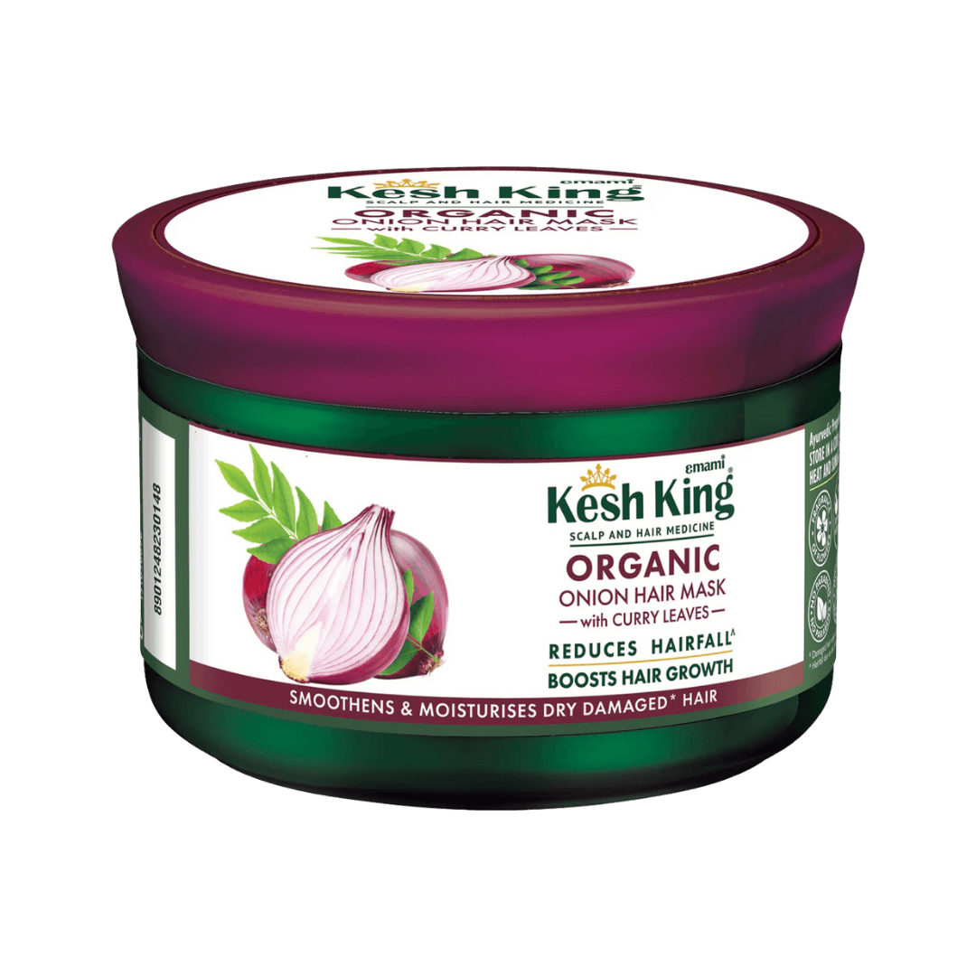 Kesh King Organic Onion Hair Mask With Curry Leaves - 200 ml