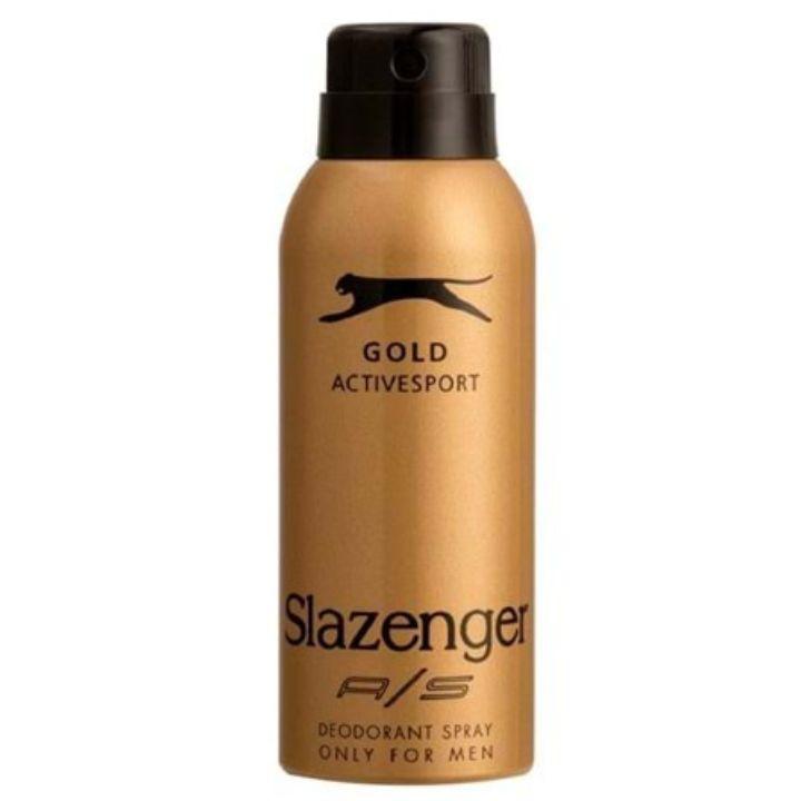 Slazenger Activ Sport Deodorant Spray for Men Gold-150 ml