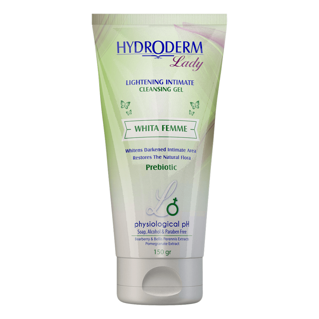 HYDRODERM Lightening Intimate Cleansing Gel WHITA FEMME - 150g