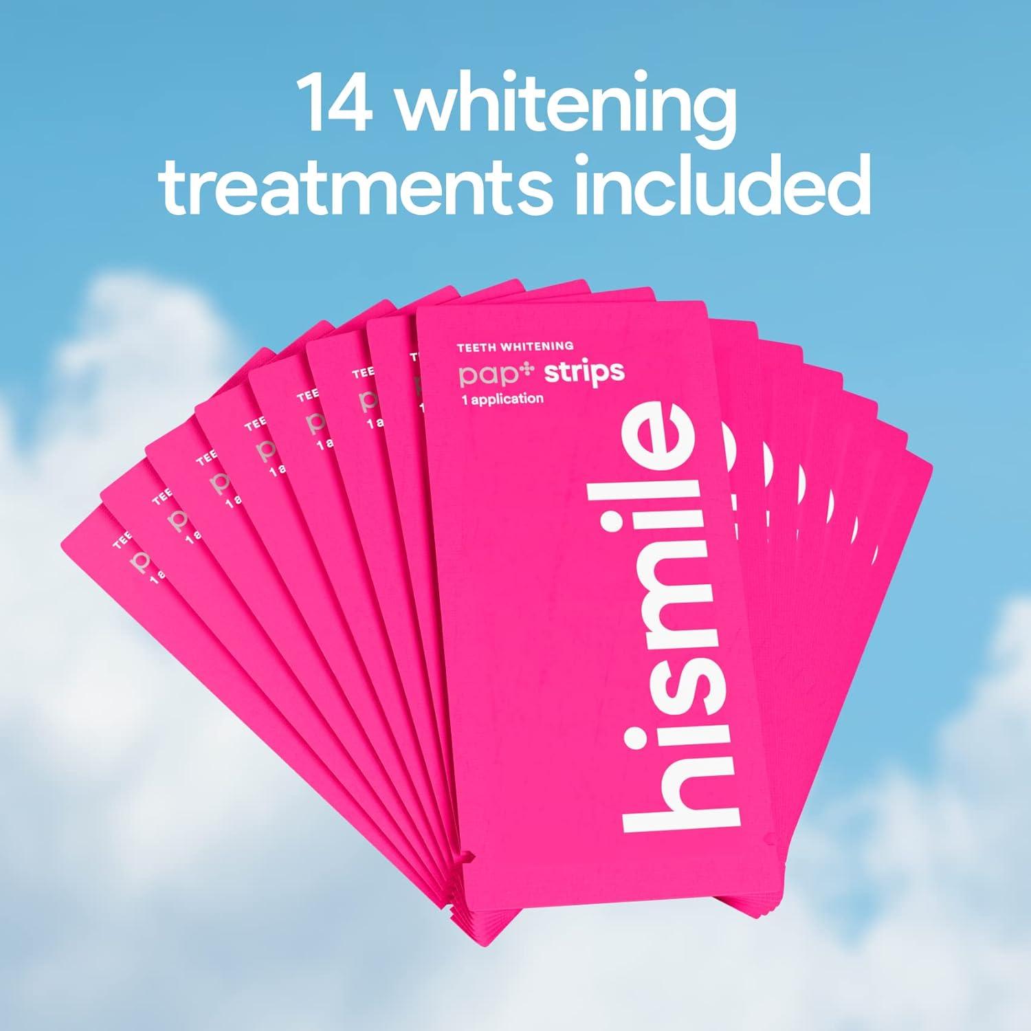 hismile Teeth Whitening pap Strips for Sensitive Teeth - 14