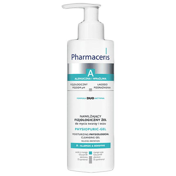 Pharmaceris A Moisturizing Cleansing Gel PHYSIOPURIC-GEL - 190 ml