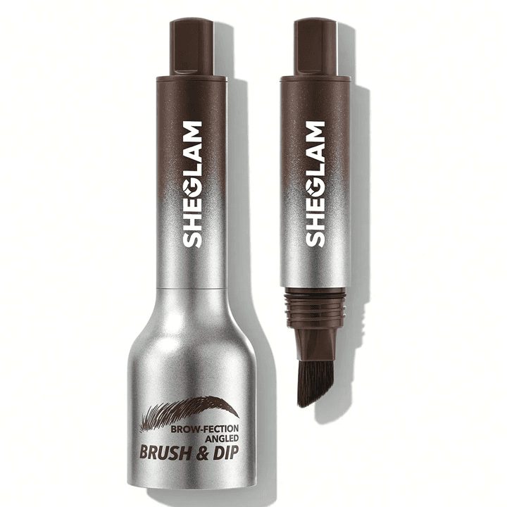 SHEGLAM Brow-Fection Angled Brush & Dip -Espresso