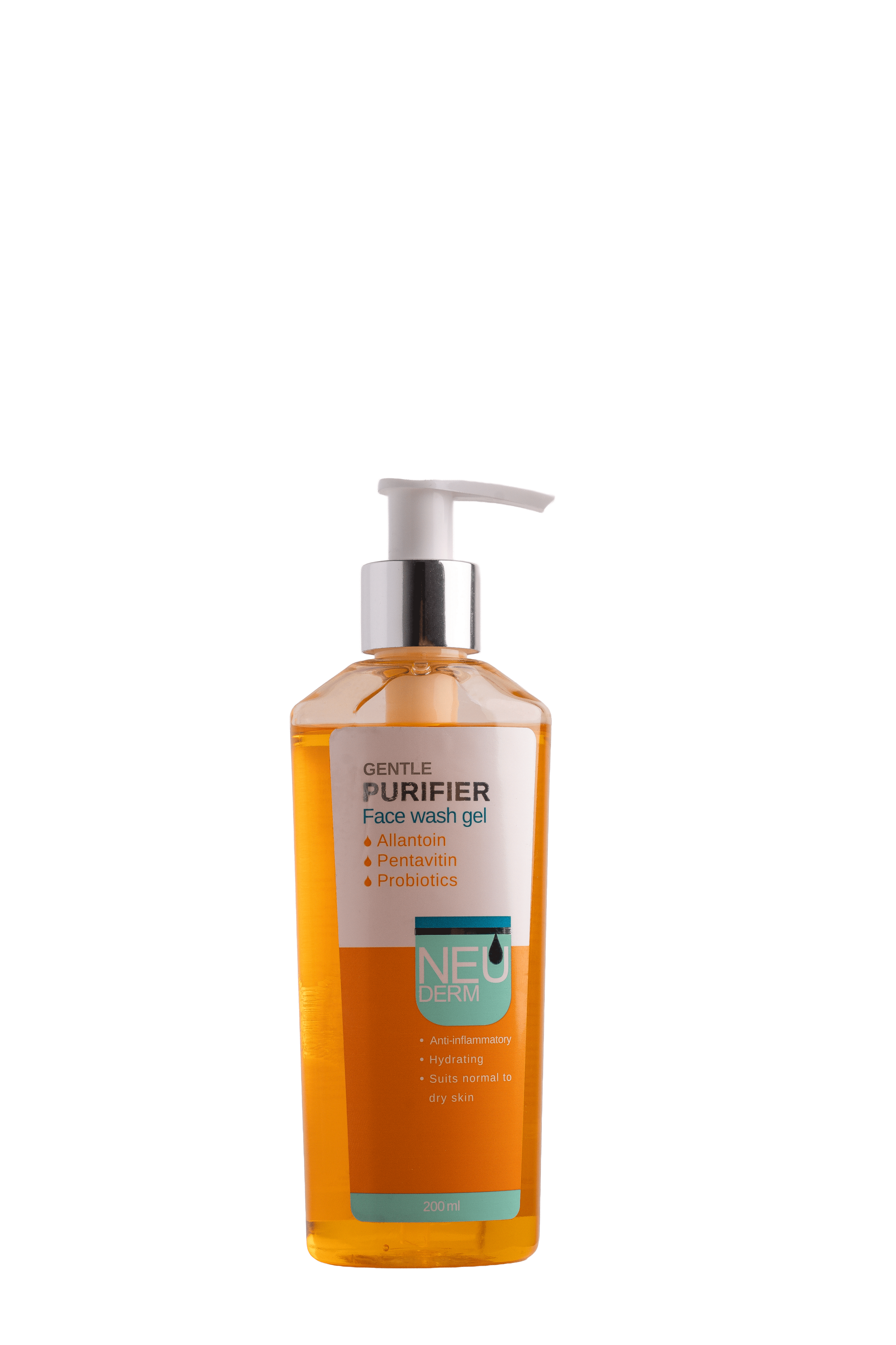 NEUDERM Face Wash Gel For Normal To Dry Skin-200ml