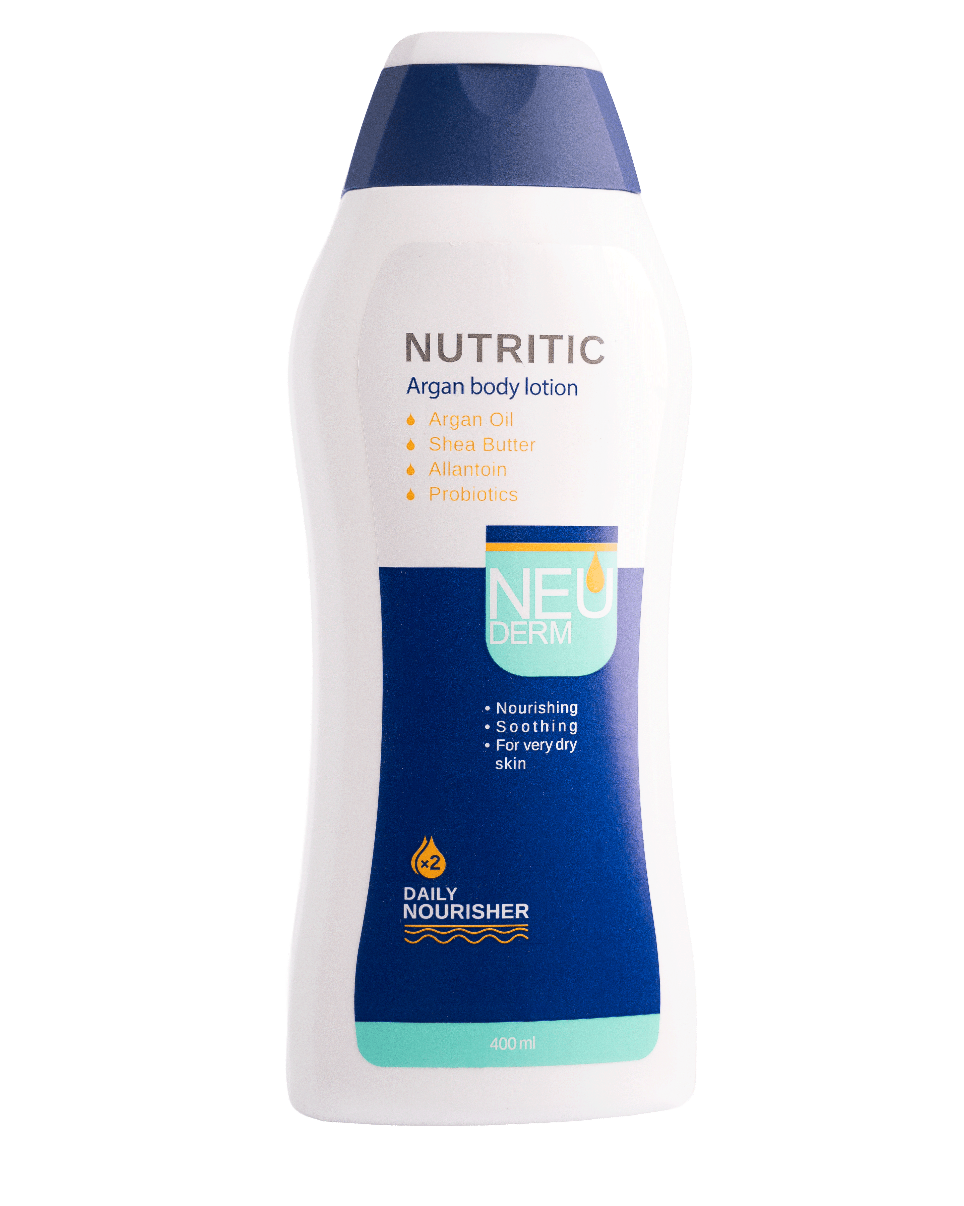 NEUDERM Argan Oil Body Lotion For Very Dry Skin-400ml