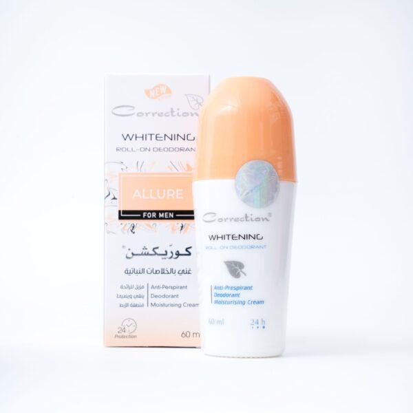 Correction Whitening Roll-on Deodorant Allure for Men - 60ml