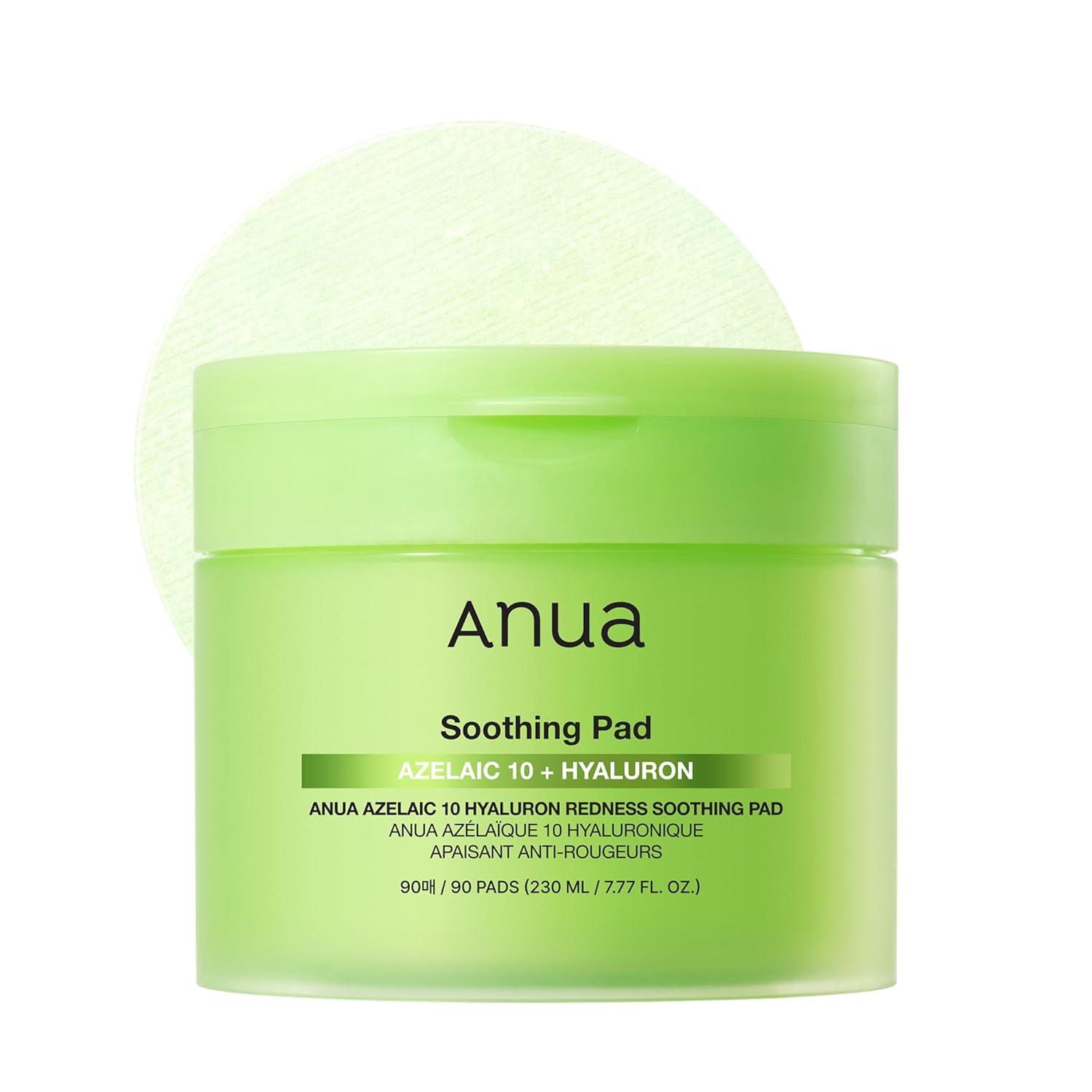 Anua Soothing Pad Azlaic10 + Hyaluron - 90pads