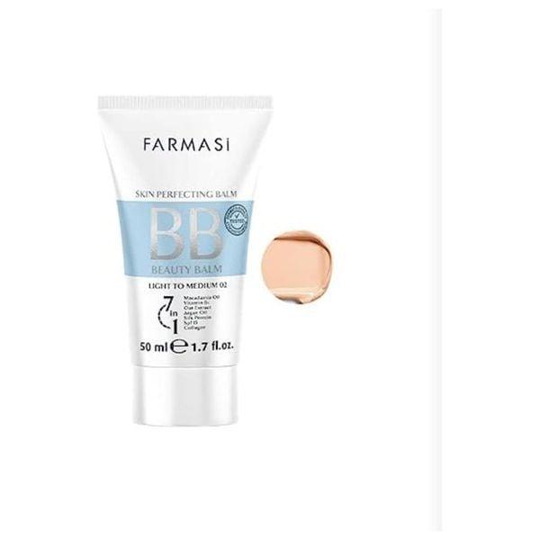 FARMASI BB Beauty Balm Cream Light To Medium 02- 50ml