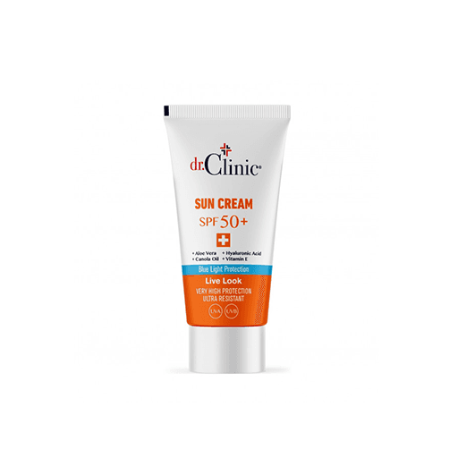 dr.Clinic Sun Cream SPF50 For Dry & Combination Skin - 50 ml