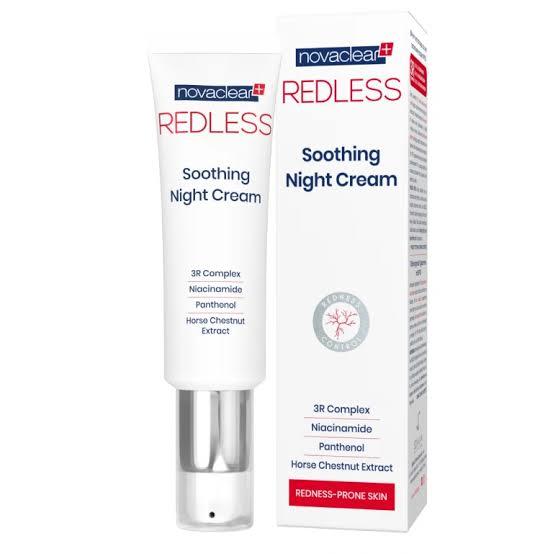 novaclear Redless Soothing Night Cream - 50ml