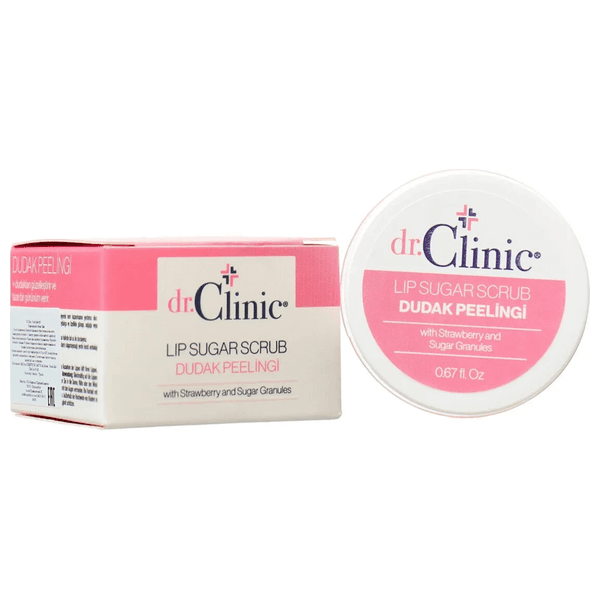 dr.Clinic Lip Sugar Scrub With Bubble Gum - 20 g