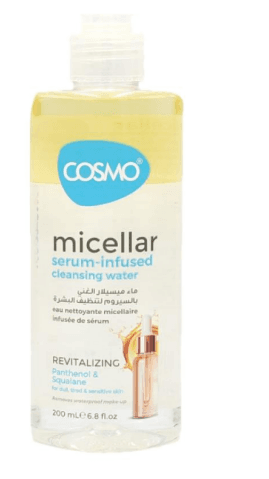 COSMO Micellar Serum - Infused Cleansing Water Panthenol & Sequalene - 200ml