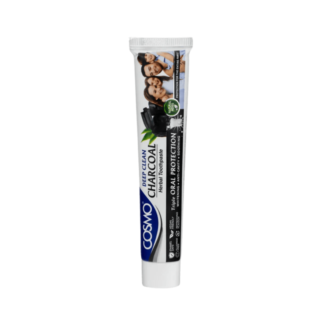 COSMO Deep Clean Charcoal Herbal Toothpaste - 100g