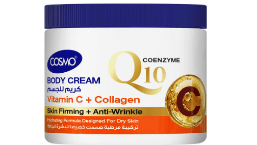 COSMO Body Cream Q10 Vitamin C + Collagen - 400ml