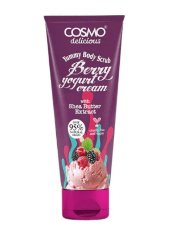 COSMO Delicious Berry Yogurt Cream Body Scrub - 275ml