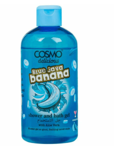 COSMO Delicious Blue Java Banana Shower & Bath Gel - 500ml