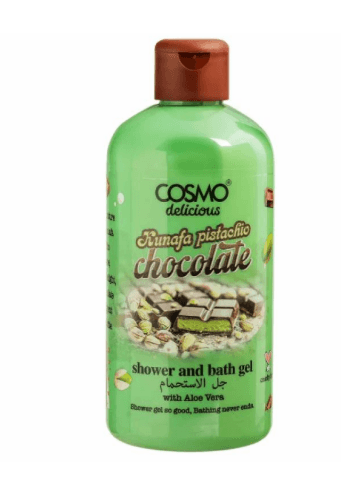 COSMO Delicious Kunafa Pistachio Chocolate Shower & Bath Gel - 500ml