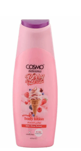 COSMO Delicious Berry Yogurt Cream Body Lotion - 400ml