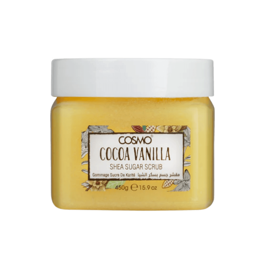 COSMO Cocoa Vanilla Shea Sugar Scrub - 450g