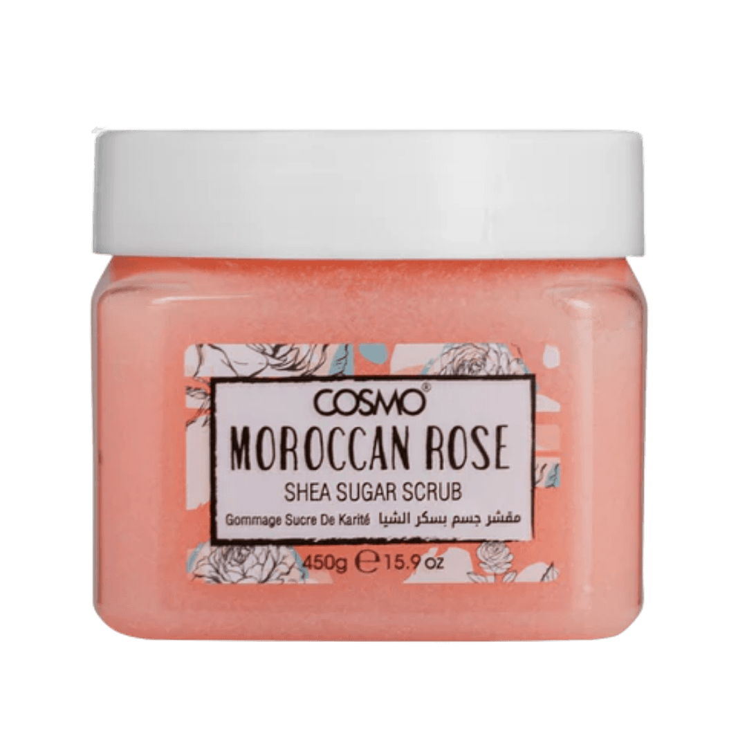 COSMO Moroccan rose shea sugar scrub - 450g