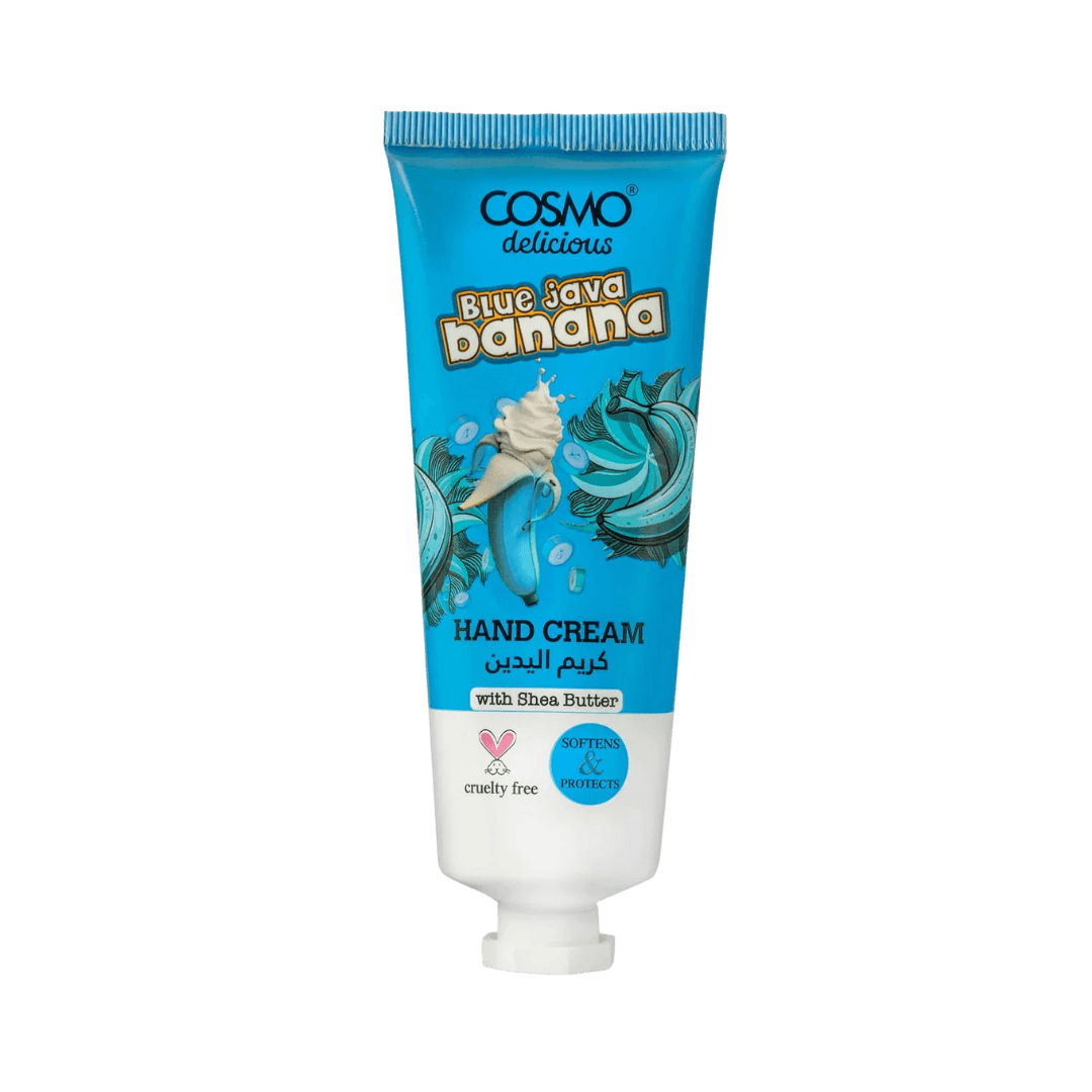 COSMO Delicious Blue Java Banana Hand Cream - 75ml
