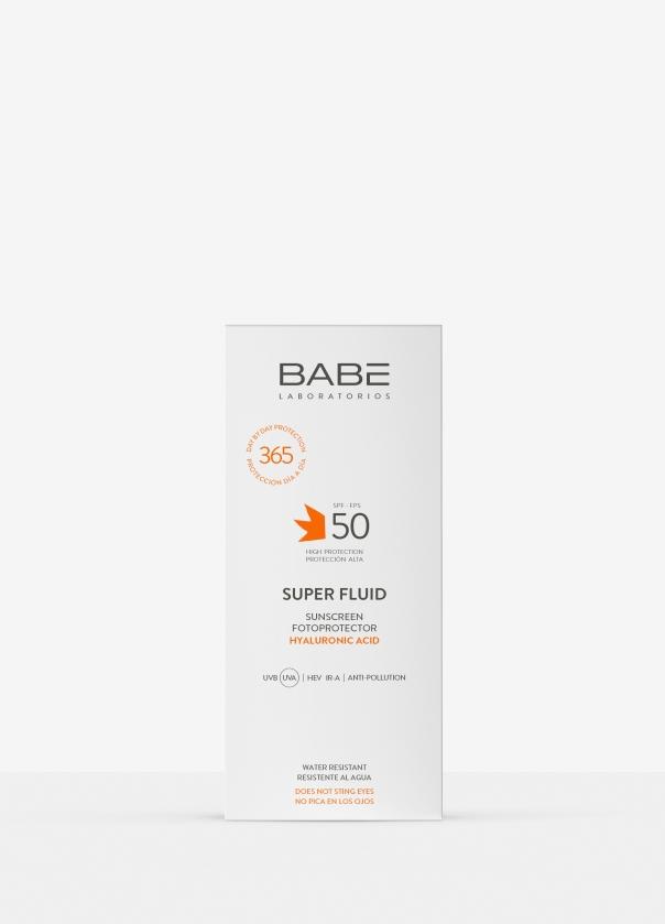 BABE Super Fluid Sunscreen Hyaluronic Acid - 50ml