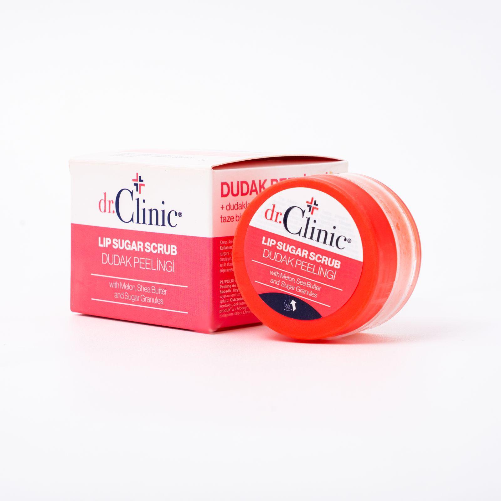 dr.Clinic Lip Sugar Scrub With Melon - 20 g