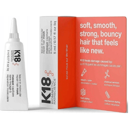 K18 Leave-In Molecular Repair Hair Mask - 5ml