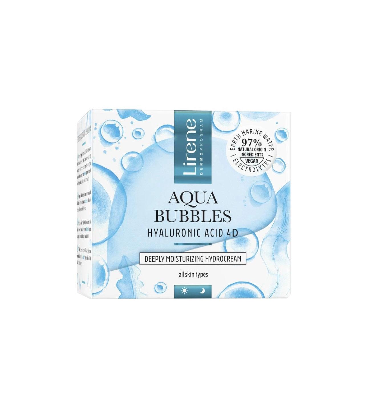 Lirene Auqa Bubbles Hyaluronic Acid 4D Cream - 50ml