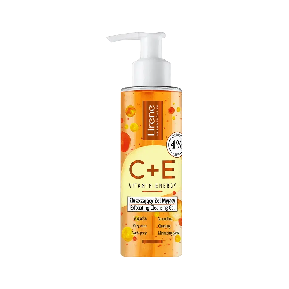 LIRENE Exfoliating Cleansing Gel Vitamin C+E - 145ml